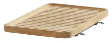 4 Seasons Outdoor Figaro 4-persoons loungebank met middenplatform LoungebankTuinbank antraciet weerbestendig