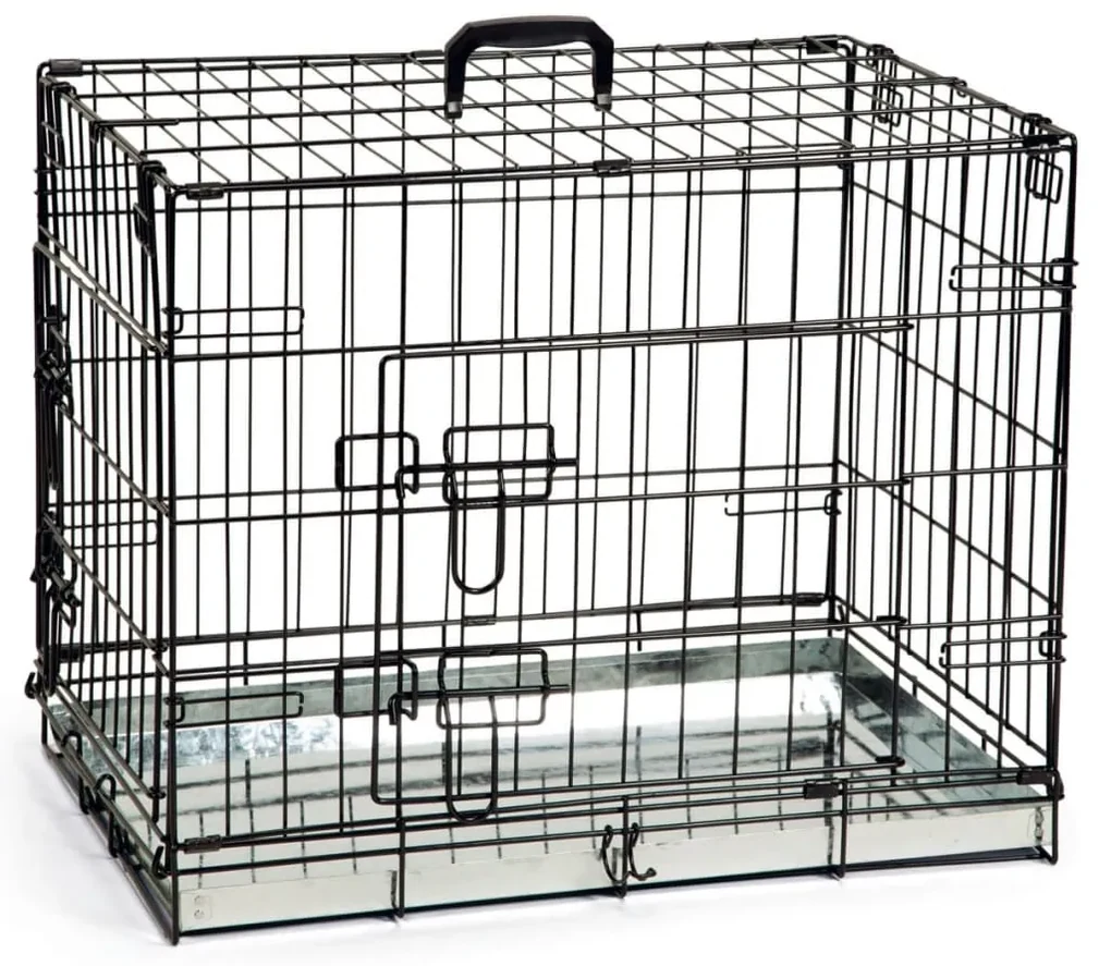 Beeztees Hondenbench 62x44x49 cm zwart