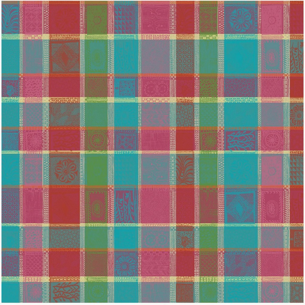 Jacquard tafelkleed Mille Wax Cocktail