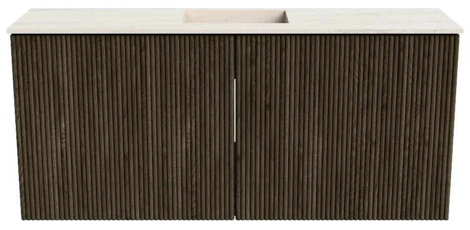 Mondiaz Joya DLux 90cm toiletmeubel shadow met wastafel faye midden 1 kraangat meli