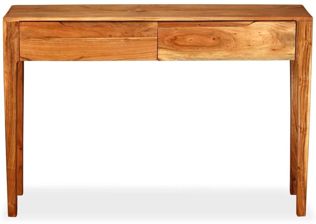 vidaXL Wandtafel 118x30x80 cm massief hout