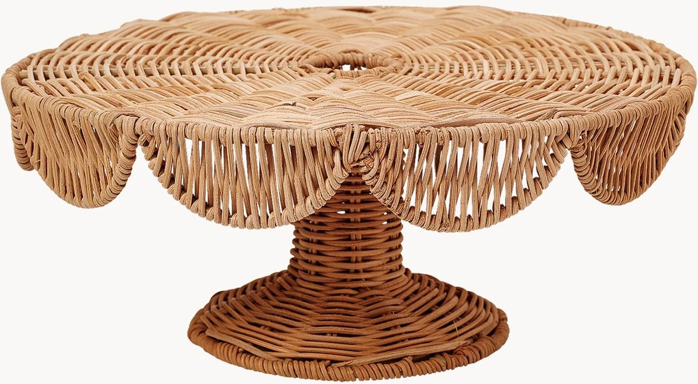 Handgeweven taartplateau Scallop