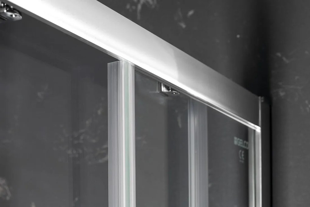 Gelco Sigma douchecabine 110x90cm met helderglas chroom