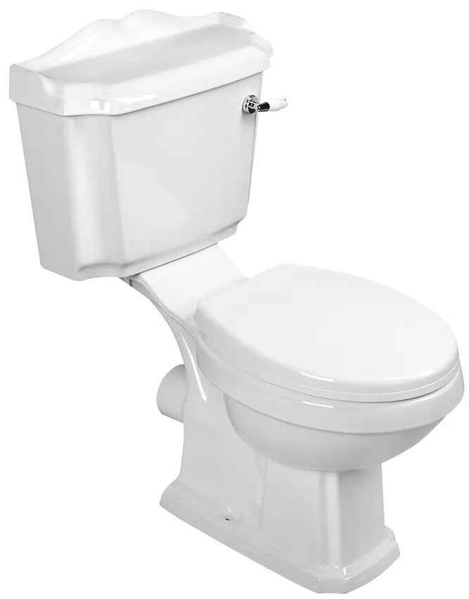 Aqualine Antik duoblok toilet keramiek wit