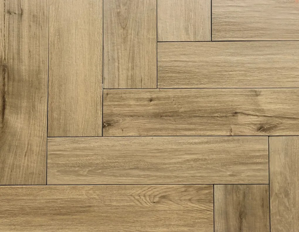 Houtlook Tegel Visgraat 15x60 Cm Franse Eiken Beige DC4