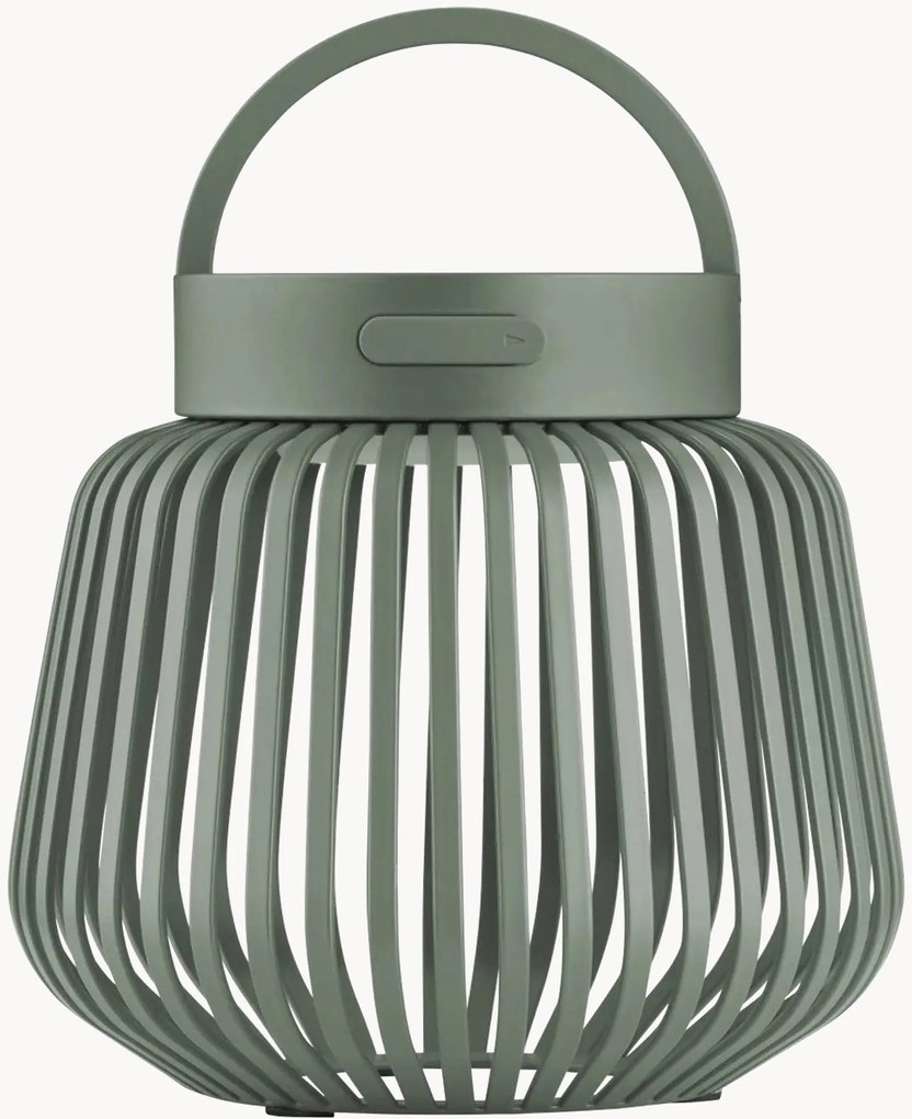 Draagbare outdoor LED-tafellamp Lito, H 12 cm