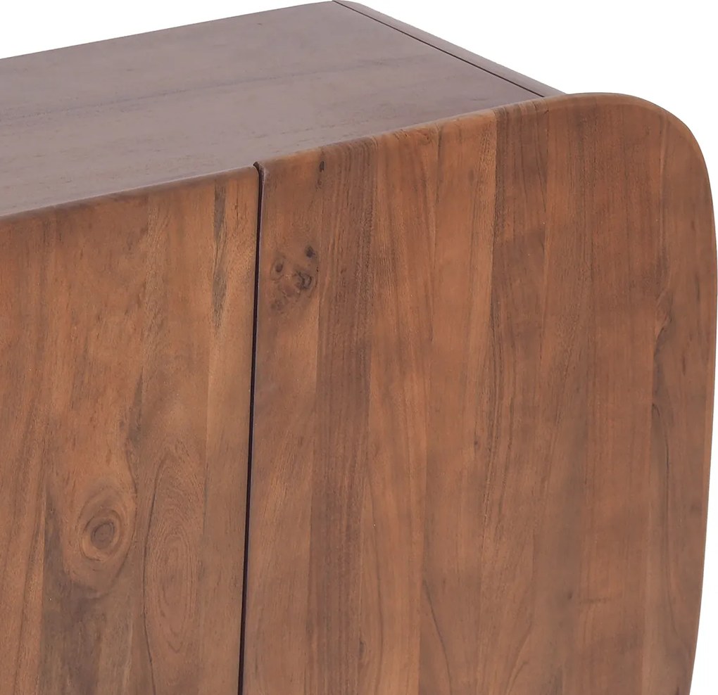 Organisch Gevormde Dressoir - 160x40x80cm.