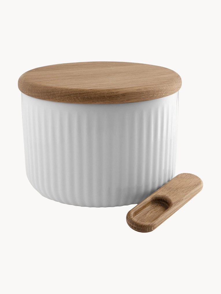 Zoutstrooier Legio Nova met deksel en lepel