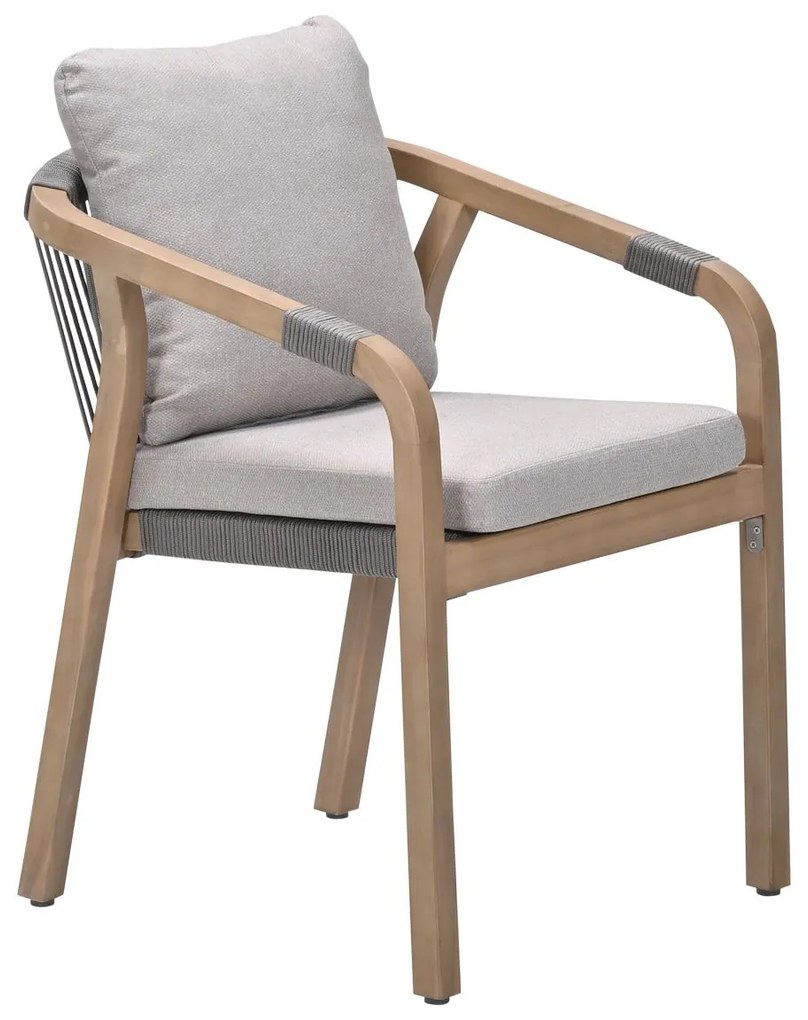 Garden Impressions Alora lounge dining stoel - grey sand