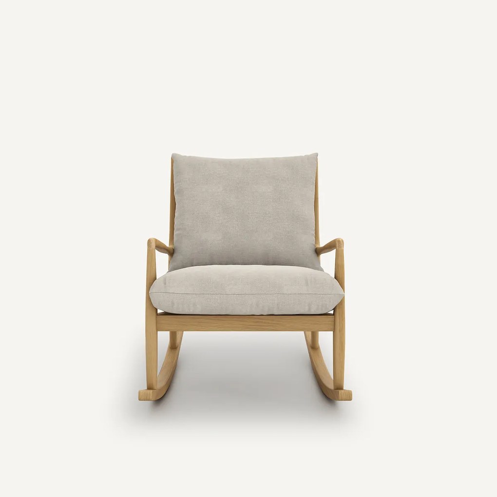 Rocking-chair 100% linnen, Dilma