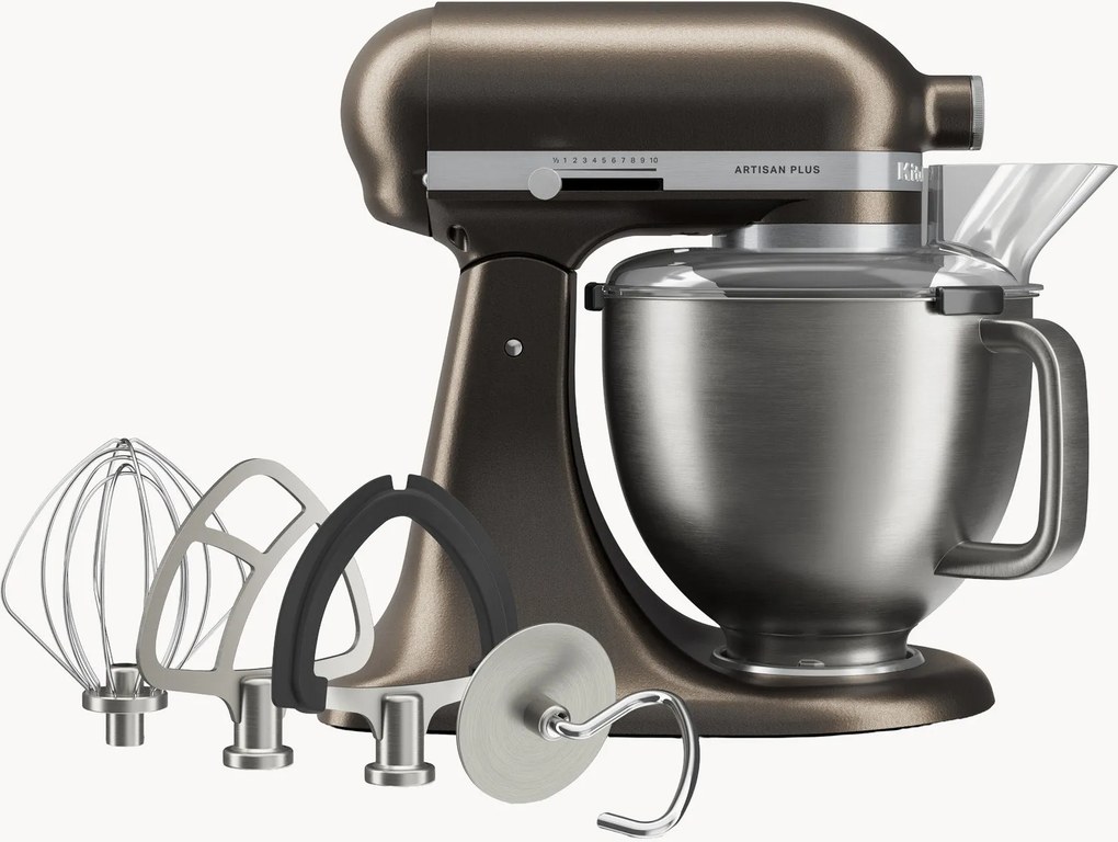 Kantelbare keukenmachine Artisan Plus, 4.7 L, 7-delig