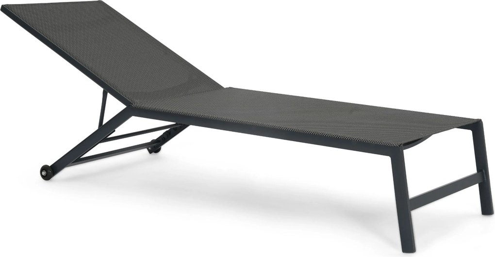 Lifestyle Garden Furniture Lento Ligbed Verstelbaar Textileen Grijs