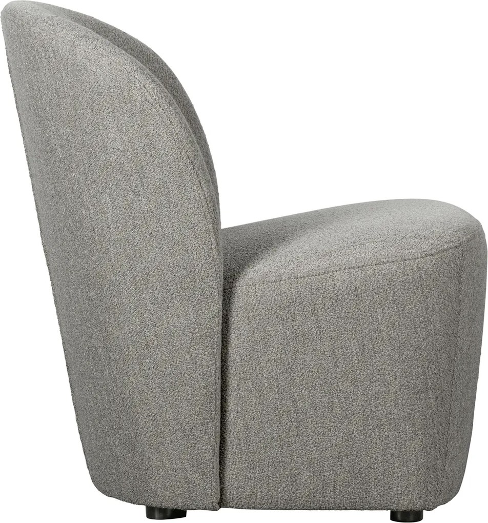 Vtwonen Lofty Lichtgrijze Fauteuil Boucle