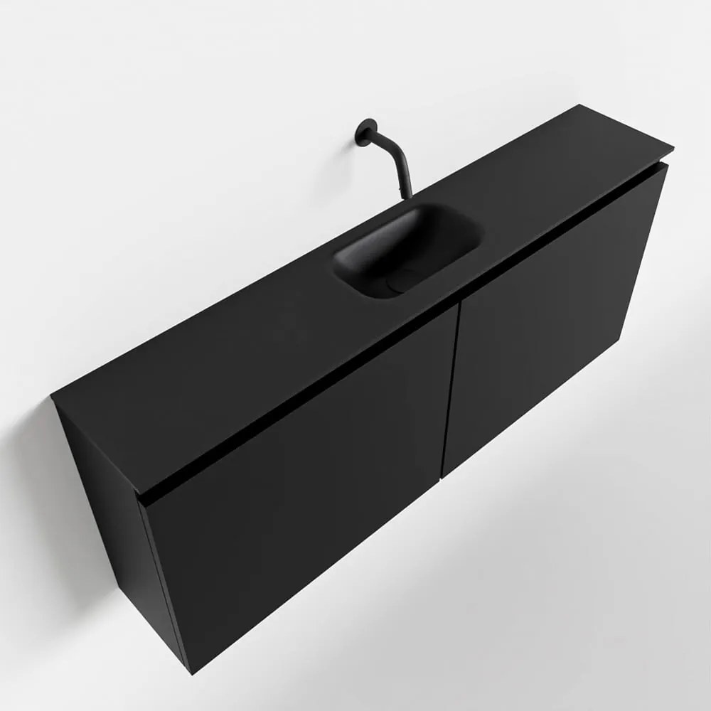 Mondiaz Ture 120cm toiletmeubel urban met wastafel urban midden geen kraangat