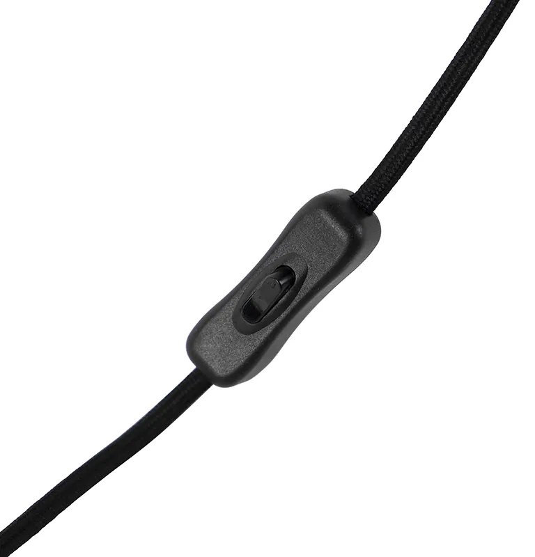 Moderne tafellamp staal zonder kap - Simplo