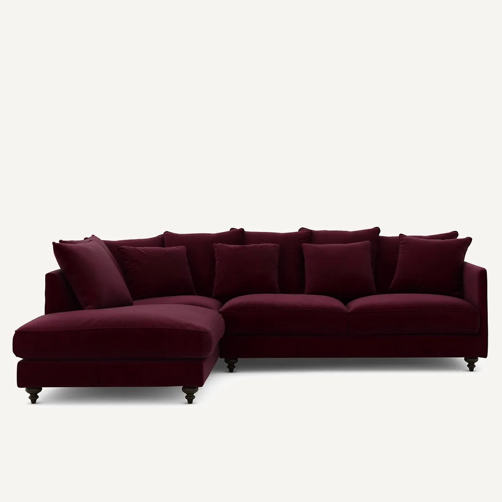 Fluwelen hoekslaapbank, Lazare