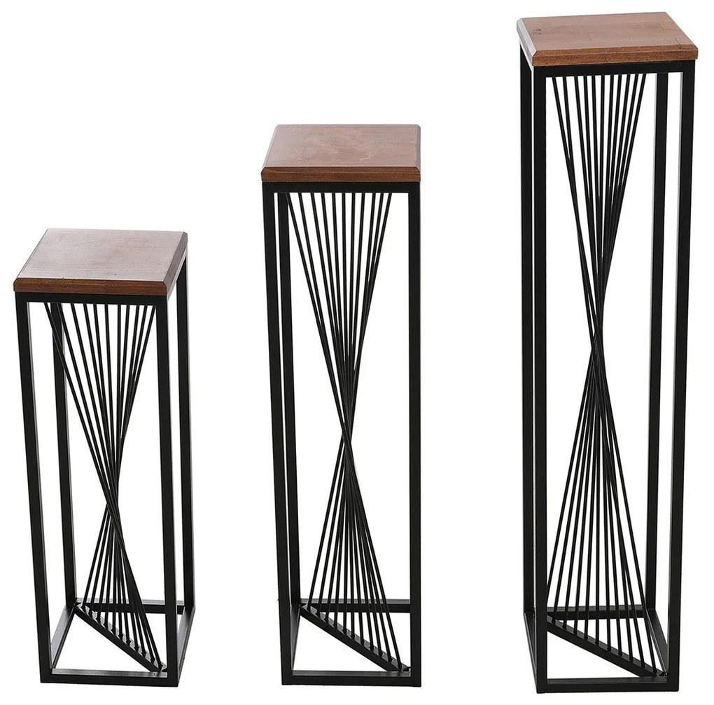 Set van 3 bijzettafels Cecilia | Nassre