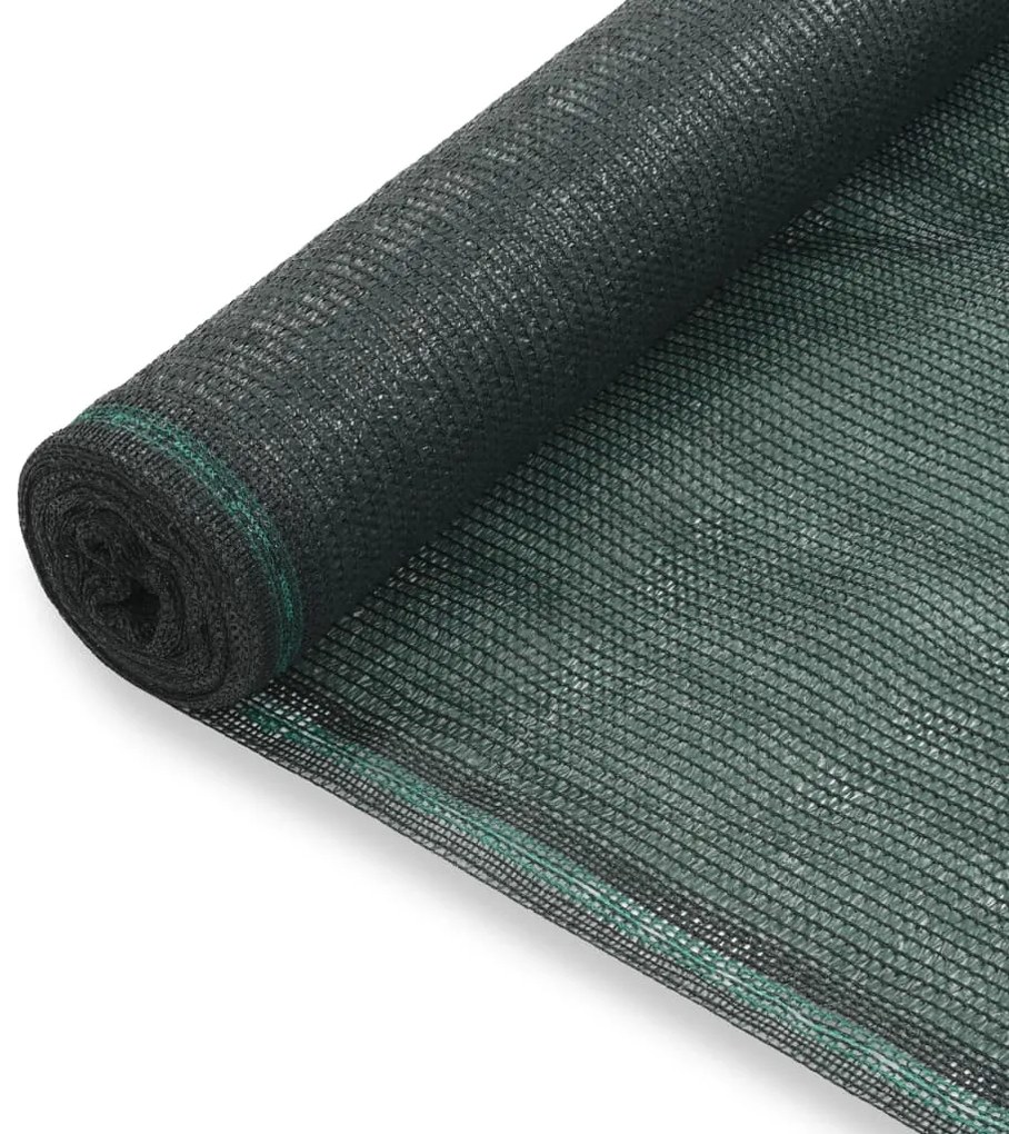 vidaXL Tennisscherm 1,8x100 m HDPE groen