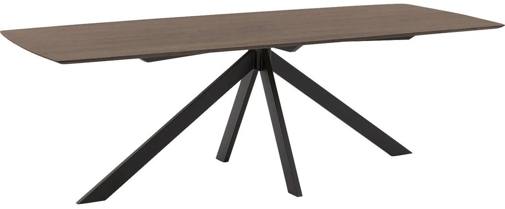 Goossens Excellent Eettafel Uniek, Semi rechthoekig 240 x 100 cm