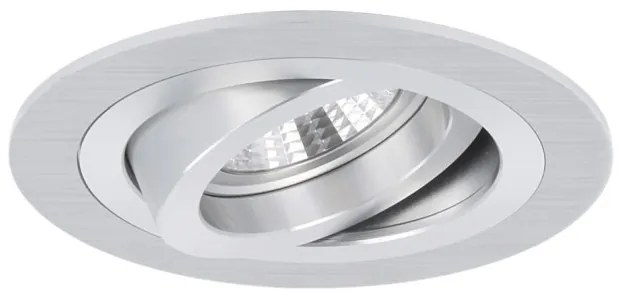 Modena - Inbouwspot Aluminium Rond - Kantelbaar - 1 Lichtpunt - Ø 92mm - Bladveren | LEDdirect.nl