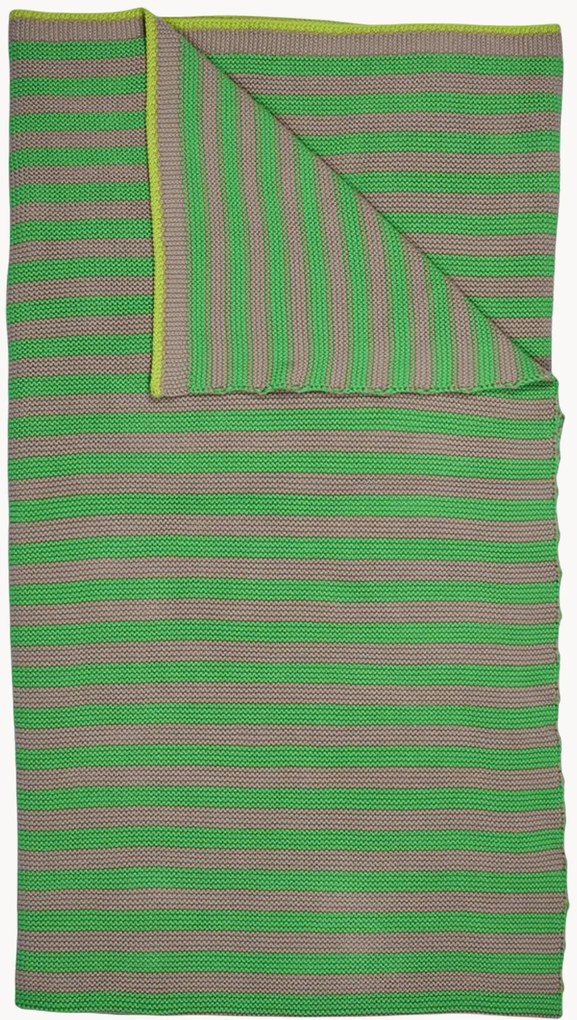 Katoenen plaid Bonsoir Stripe