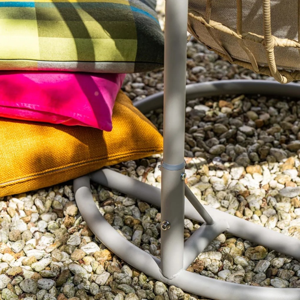 Garden Impressions Esmee hangstoel swing egg - natural