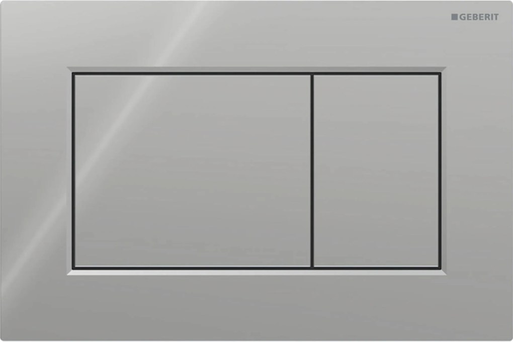 Geberit Sigma 01 bedieningspaneel square glansverchroomd voor Sigma reservoirs 8cm (UP720) en 12cm (UP320)
