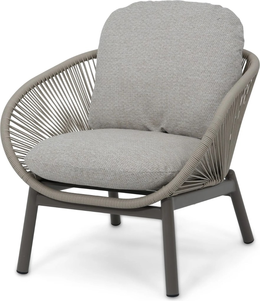 Tuinstoel Rope Taupe-naturel-bruin Coco Dune