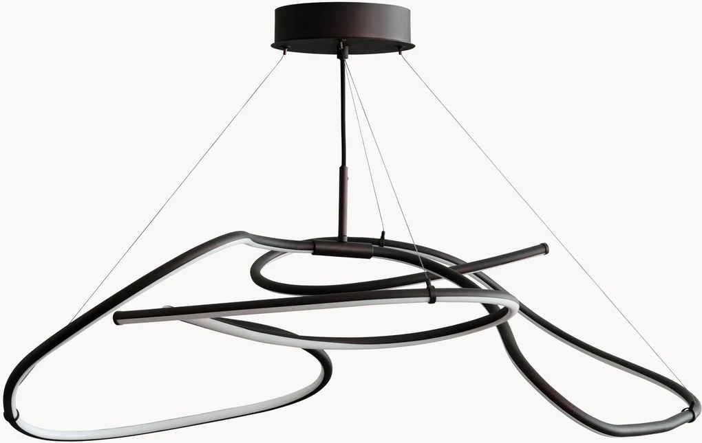 Grote LED-kroonluchter Ghost
