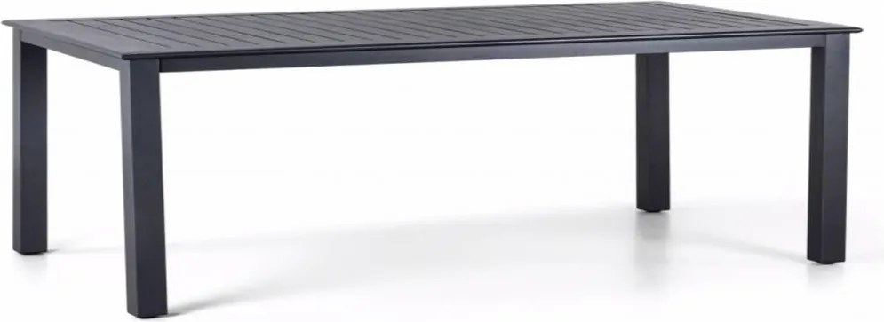 Showroommodel Este dining tuintafel 220x90xH74 cm aluminium antraciet