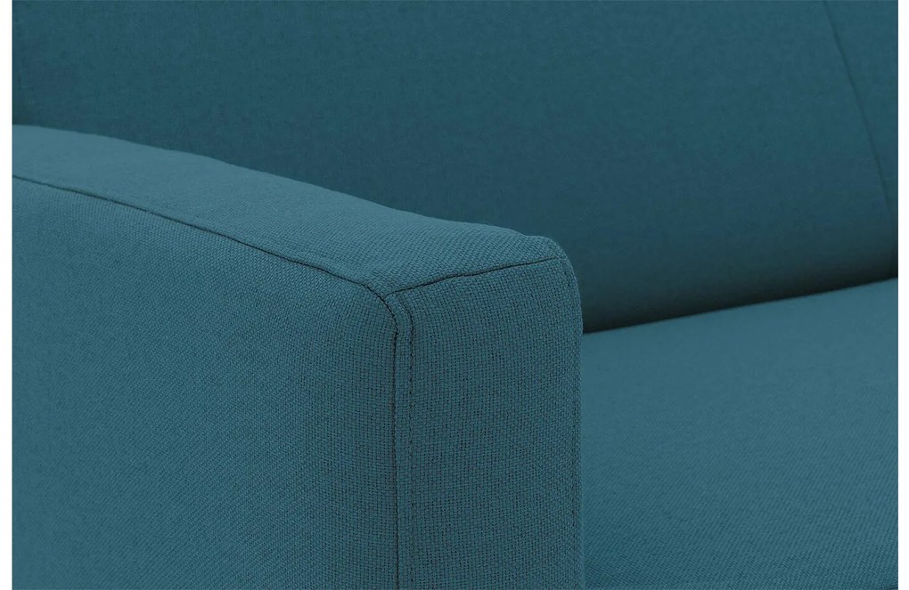 Goossens  Key West blauw, stof, 2,5-zits, modern design