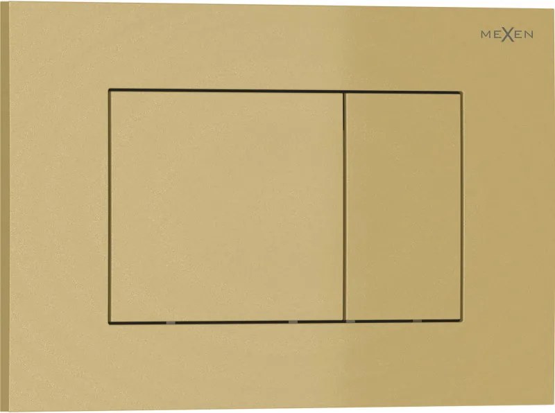 Mexen Tex 02 spoelknop, goud - 6102-06