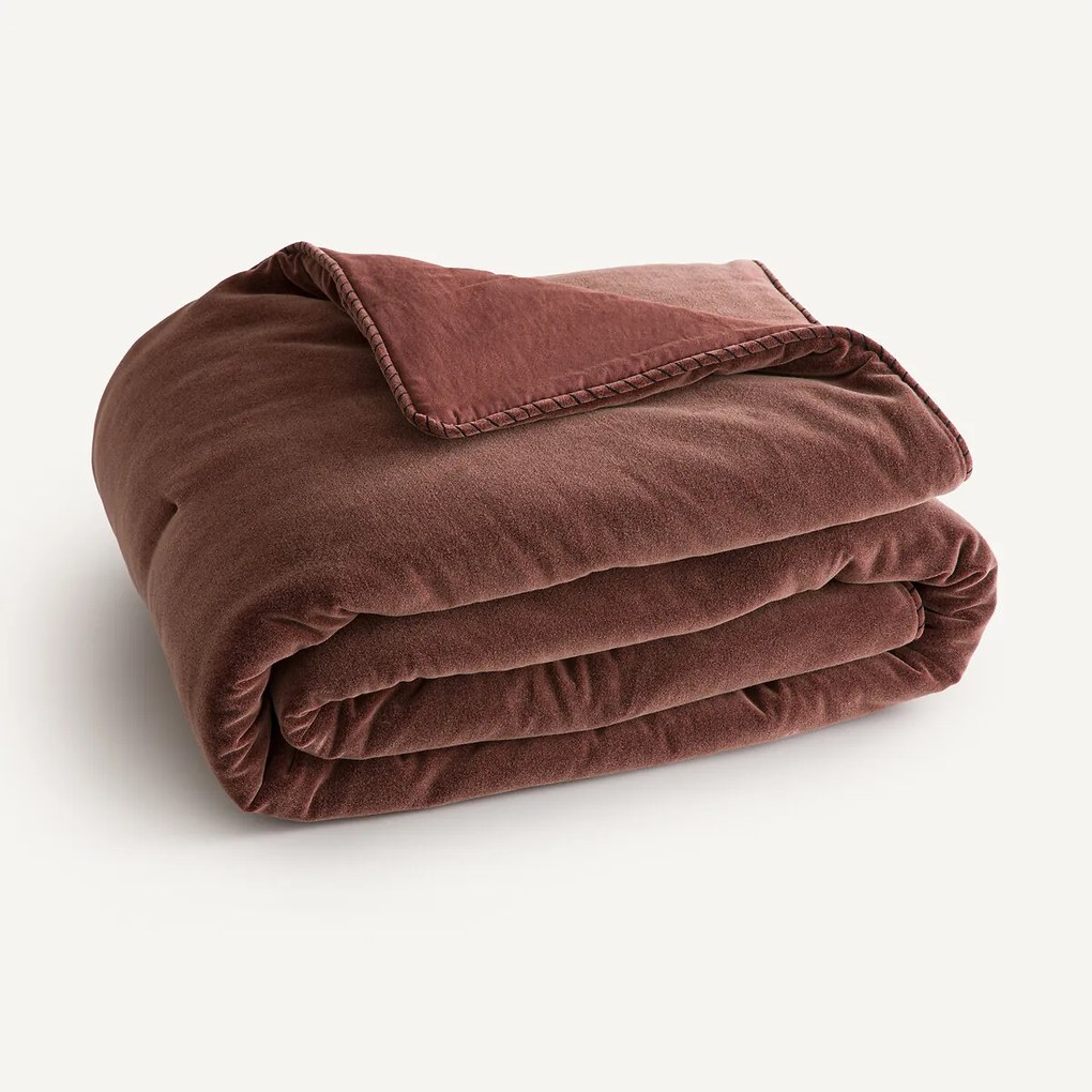 Dekbed in gewassen katoenfluweel, Parma