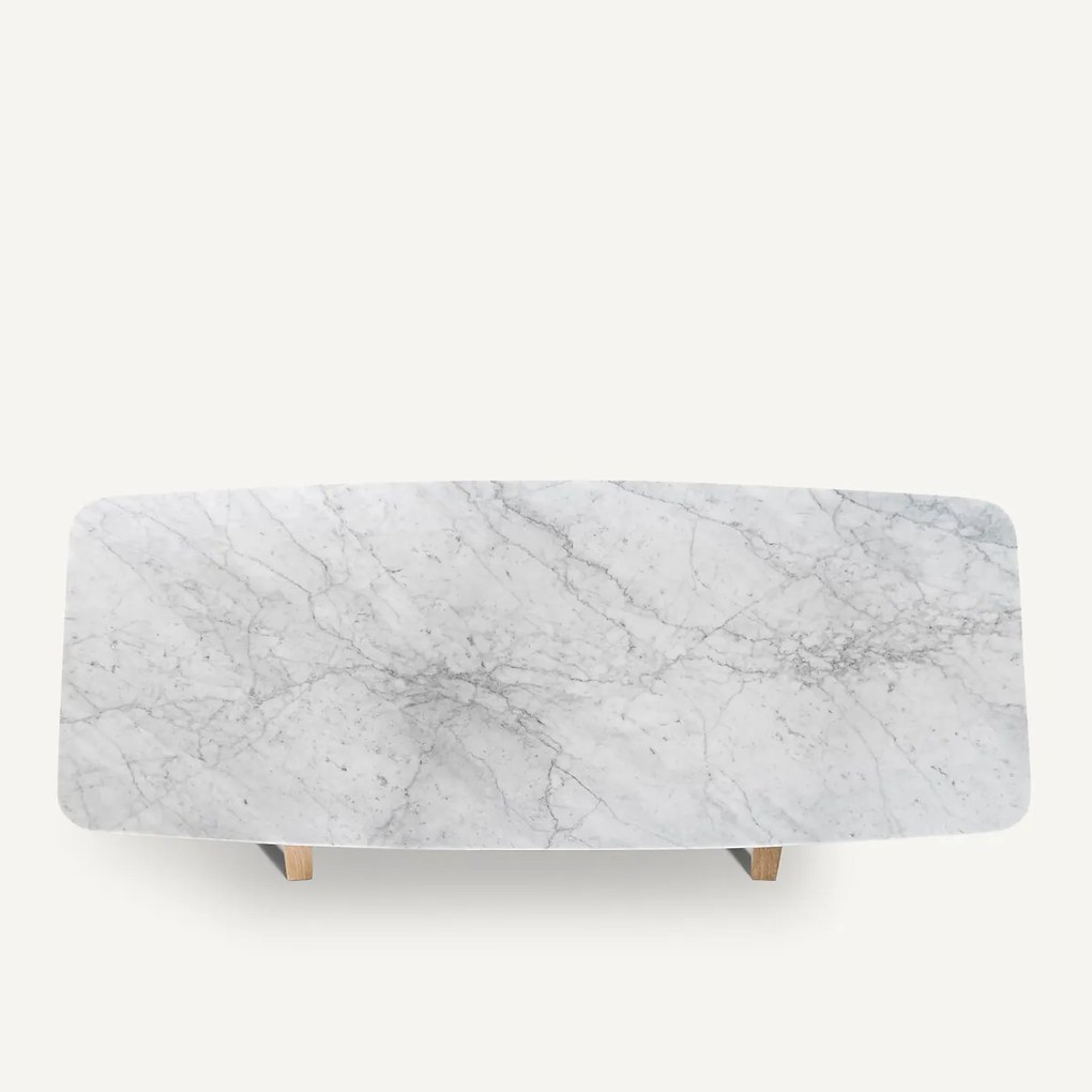 Marmeren tafel Buondi, design E Gallina. Gallina