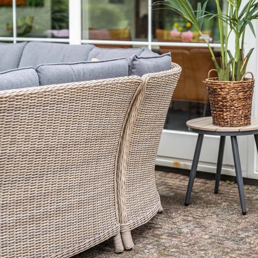 Garden Impressions Nova lounge dining set 5-delig - mystic grey