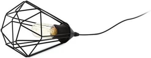 Tafellamp Tarbes zwart 60W