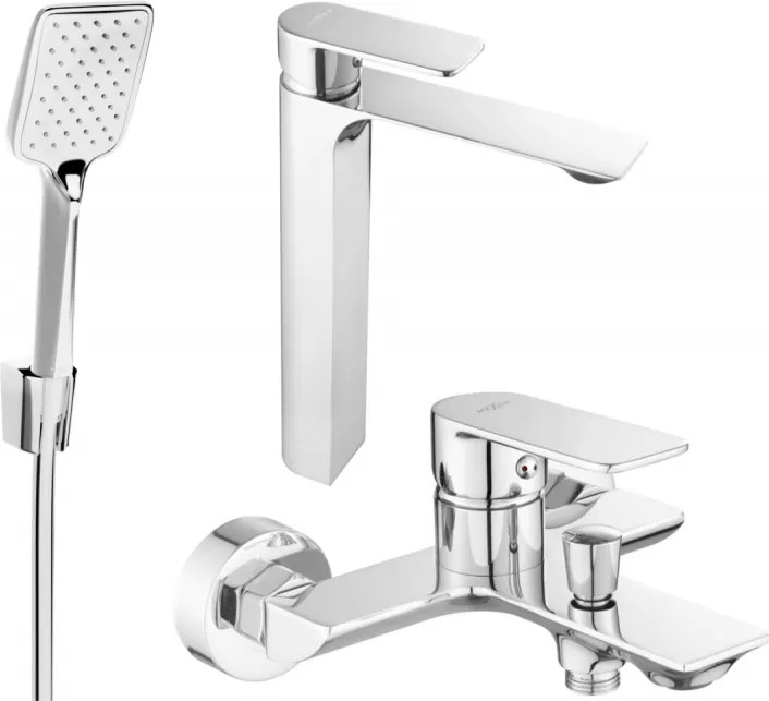 Mexen Alexa R62 badset, chroom - 71213R62-00