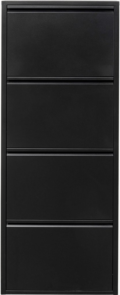 Wandschoenenkast Caruso met opvouwbare vakken