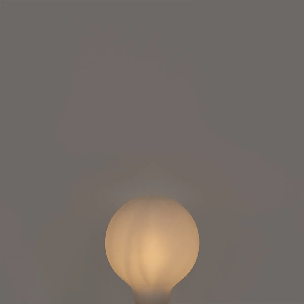 Set van 5 E27 3-staps dimbare LED lamp G95 mat 5W 550 lm 2700K