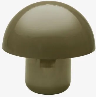 Zyora Tafellamp ↑30 Cm Van Ijzer Groen – Intens Olijf - Sklum