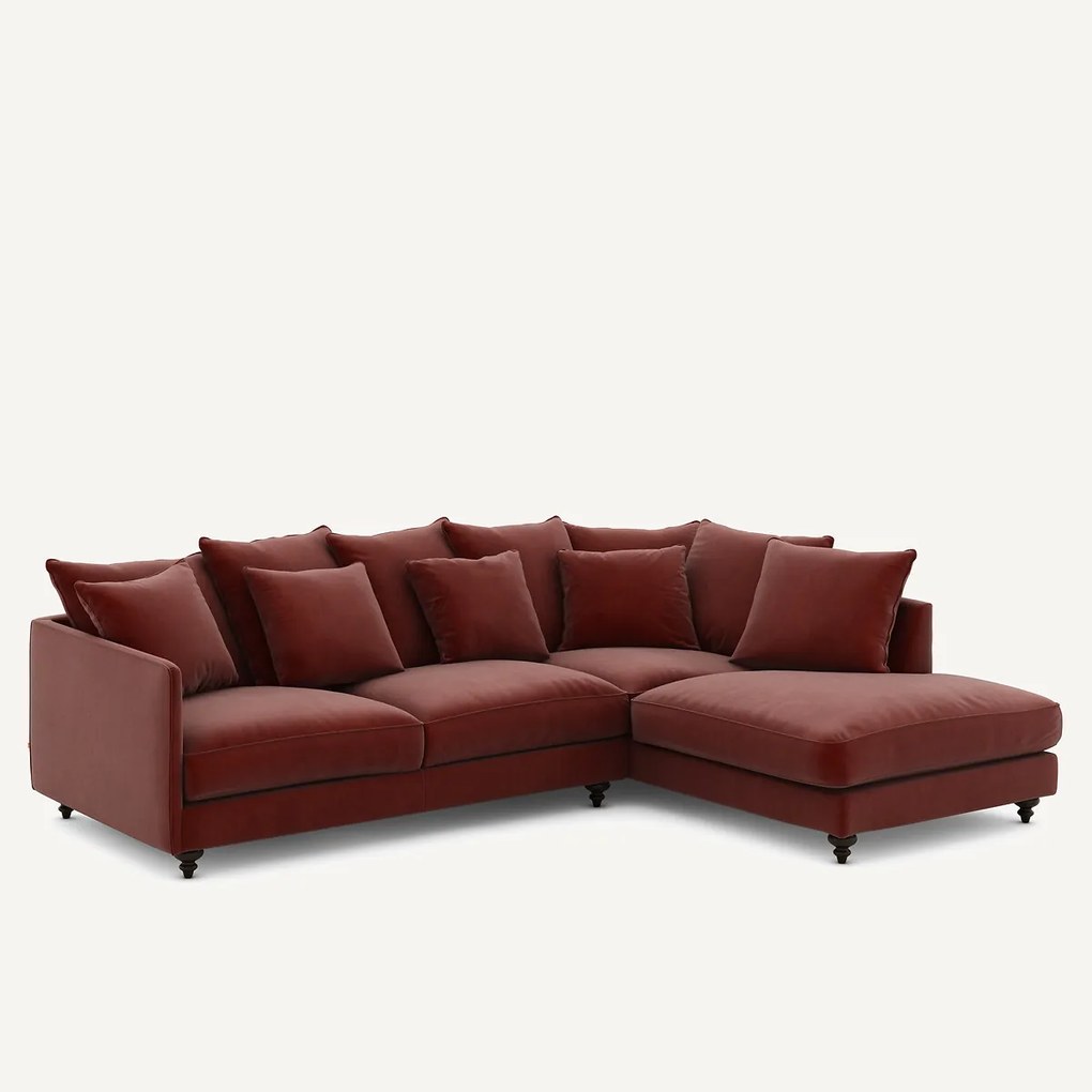 Fluwelen hoekslaapbank, Lazare