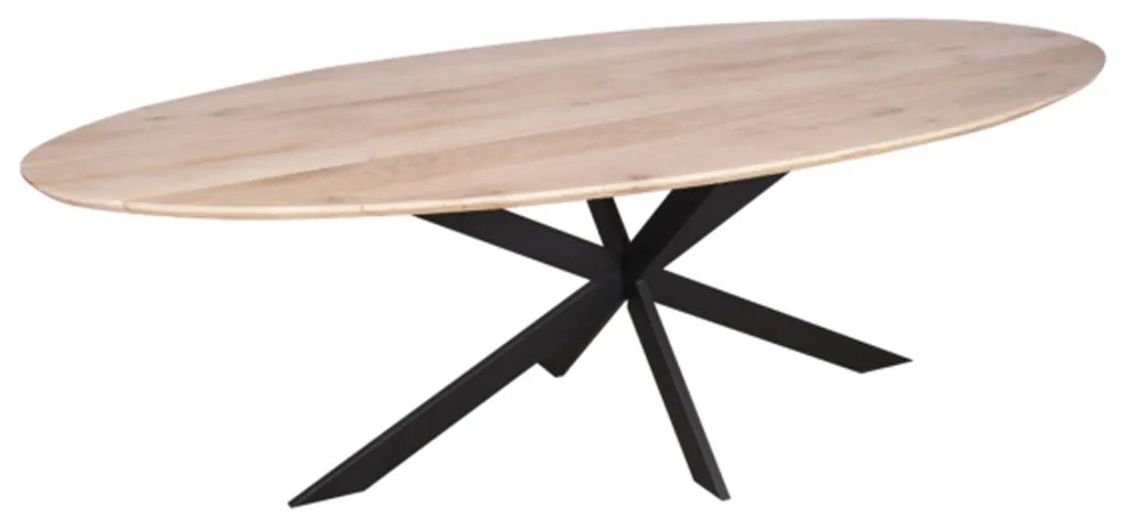 Starfurn Ferris Ovale Eettafel Naturel Eiken 240 Cm - 240 X 110cm.
