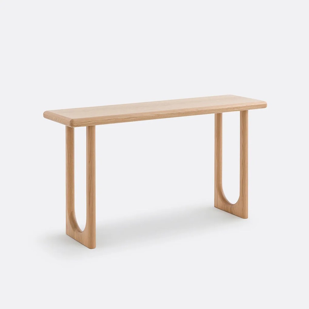 Wandtafel, massief eiken en eikenfineer, Douve