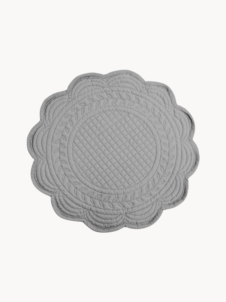 Ronde placemats Boutis, 2 stuks