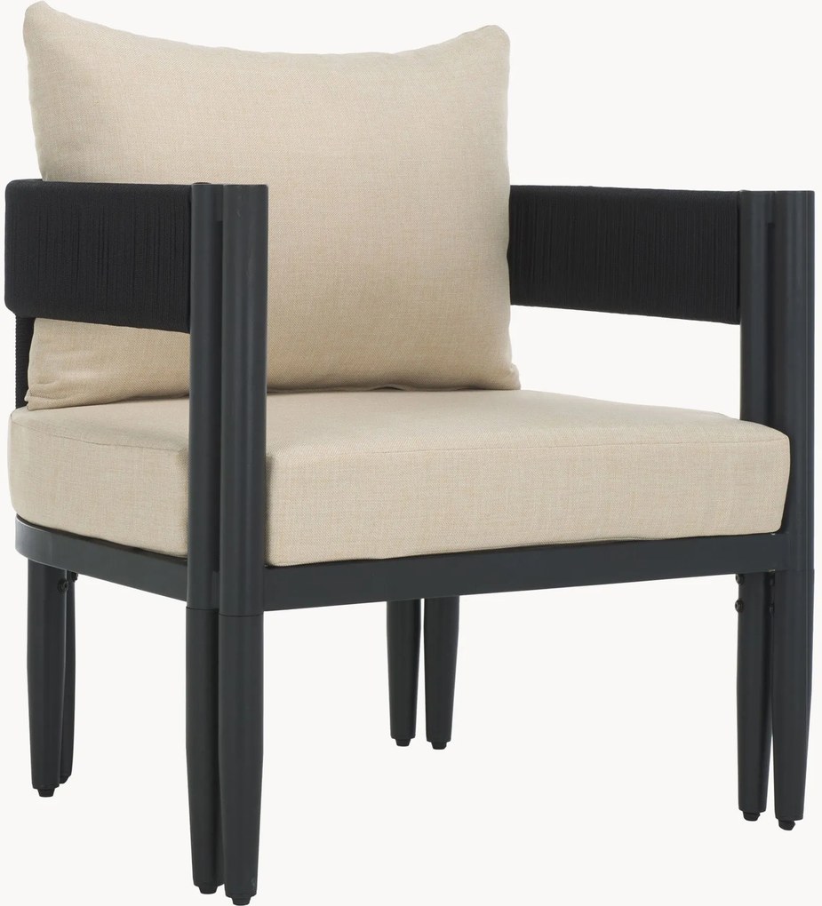 Tuin loungefauteuils Coastal, 2 stuks
