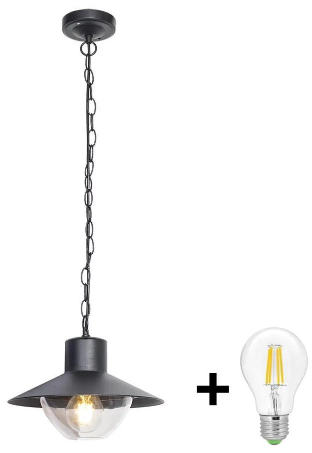 Brilagi - LED Hanglamp voor Buiten VEERLE 1xE27/60W/230V IP44