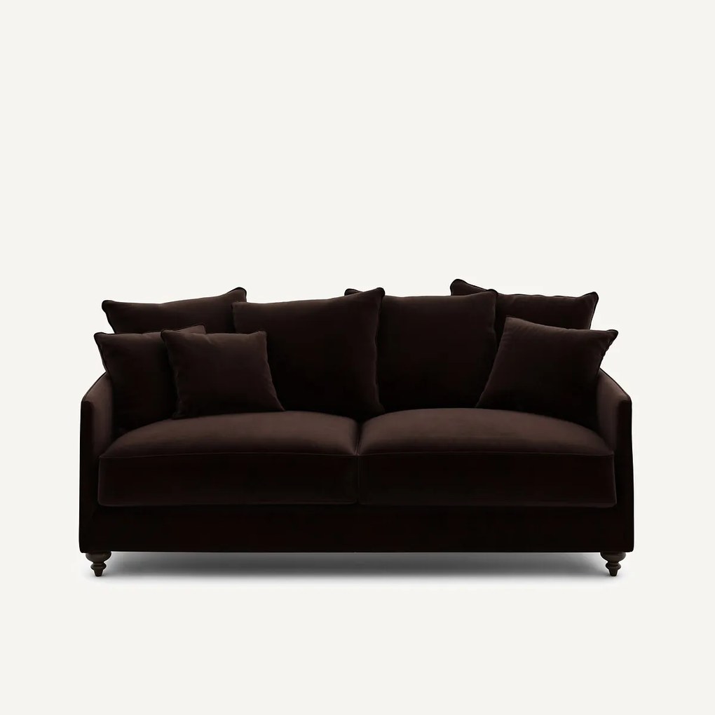 Omvormbare 3-zits fluwelen zetel, Lazare