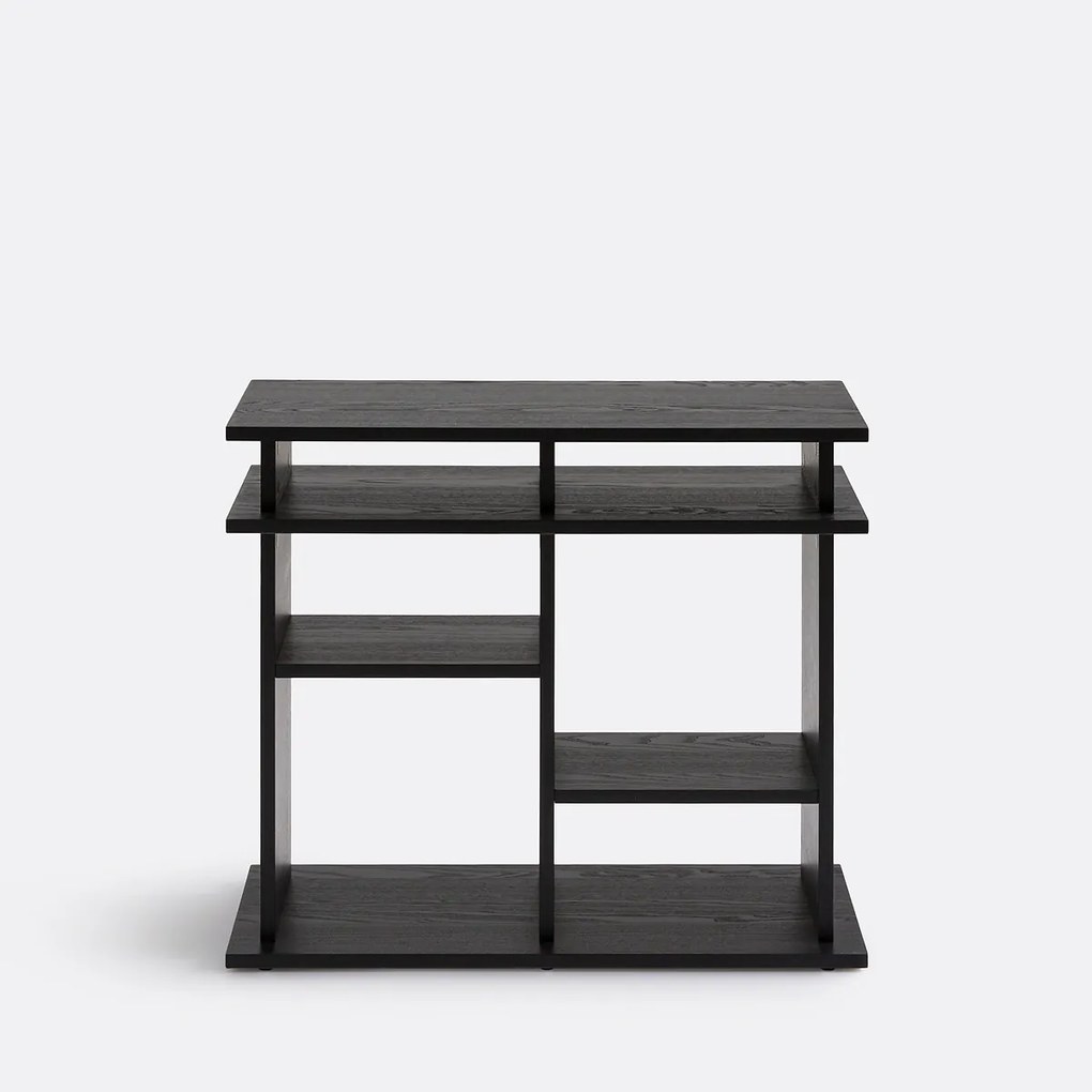 Boekenkast voor tegen de achterkant van een bank, ABAC