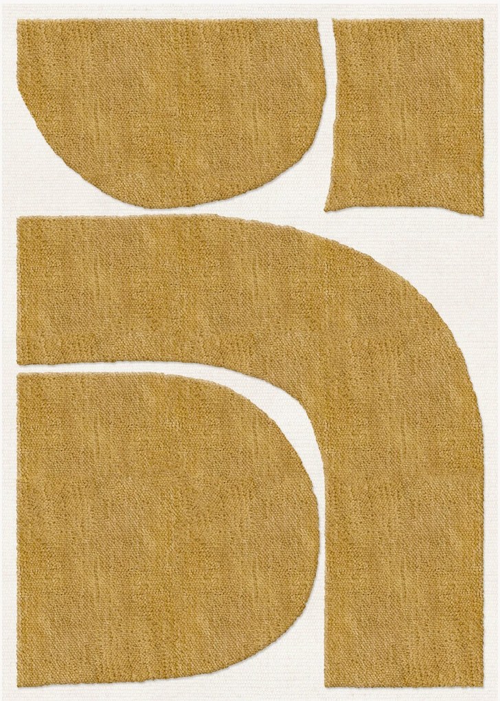 Handgeweven laagpolig wollen Gotland