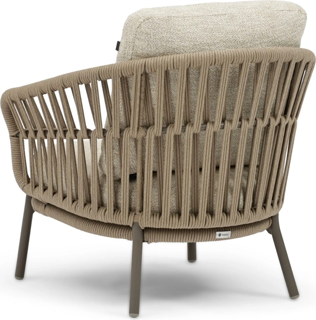 Stoel en Bank Loungeset 5 personen Rope Zand/Beige  Coco Viento/Cayora